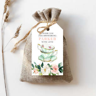 Bridal Shower Tea Party Favour Tag