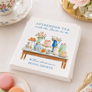 Bridal Shower Tea Party Napkins
