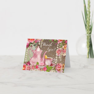 Bridal Shower Tea Party Thank You