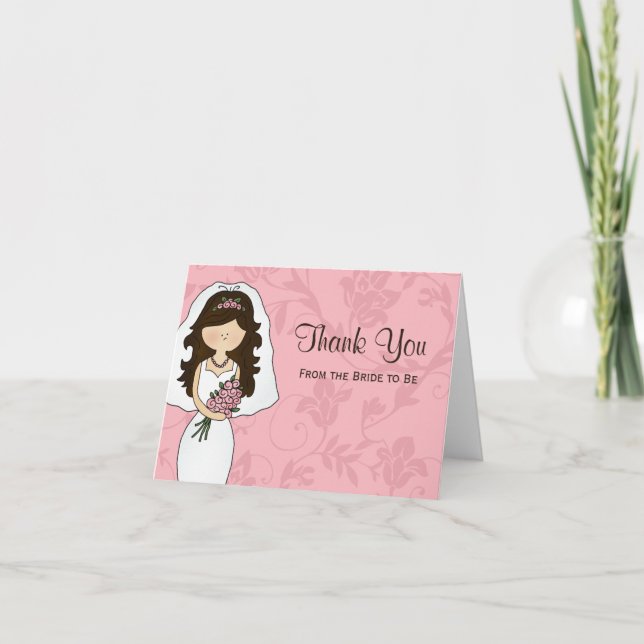 Bridal Shower Thank You Card (Front)