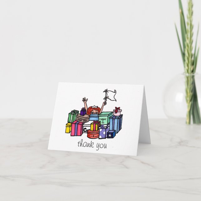 Bridal Shower Thank You Card (Front)