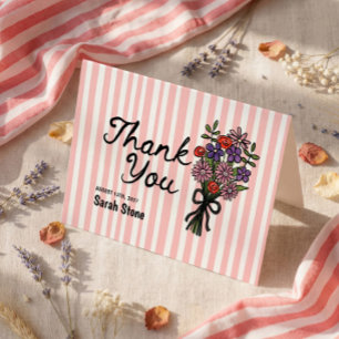 Bridal Shower Thank You Card