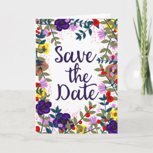 Bridal Shower Vintage Flowers Note Card