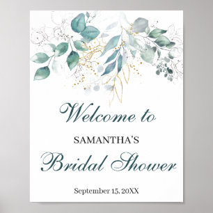 Bridal Shower Welcome Poster Sign