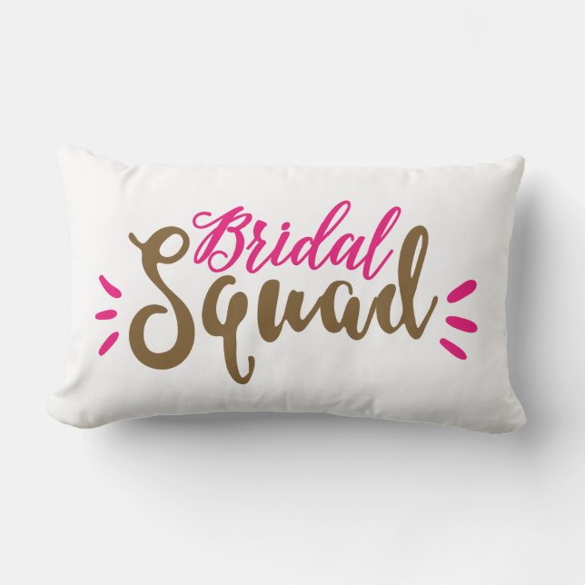 Bridal Squad Lumbar Cushion (Front)