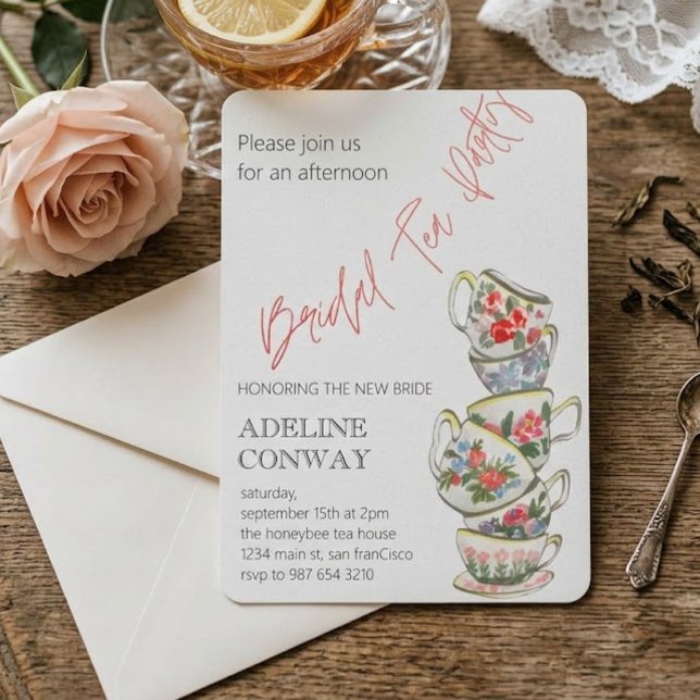 Bridal Tea Celebration Invitation (Creator Uploaded)