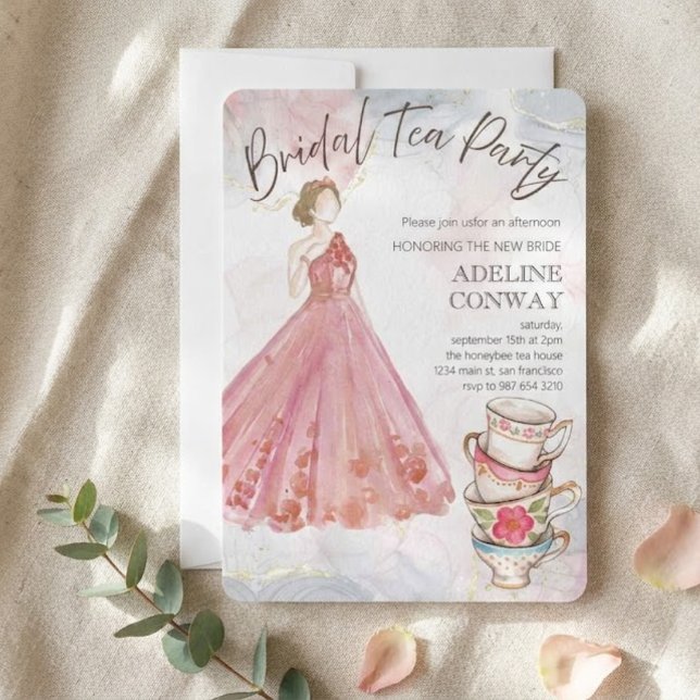 Bridal Tea Celebration Invitation (Creator Uploaded)