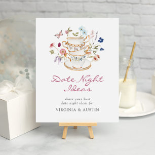 Bridal Tea Date Ideas Poster