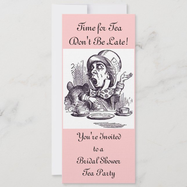 Bridal Tea Invitation (Front)