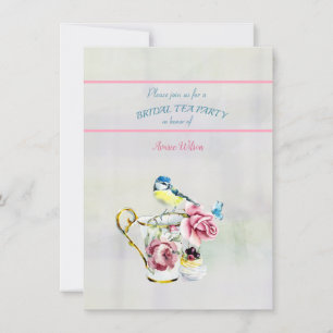 Bridal Tea Party Shower Invitation