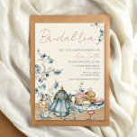Bridal Tea Victorian Vintage Floral Bridal Shower Invitation<br><div class="desc">Step into a world of refined elegance with our "Bridal Tea" Vintage Bridal Shower Invitations—a celebration that pays homage to the timeless grace of the Victorian era and the opulence of the Gilded Age. This vintage-inspired design, adorned with delicate floral patterns on vintage teacups, sets the stage for an afternoon...</div>