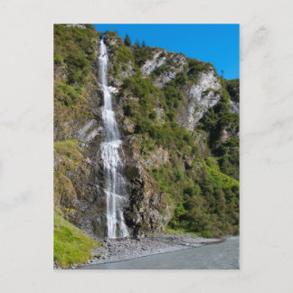 Bridal Veil Falls, Alaska Postcard