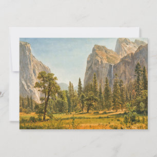 Bridal Veil Falls, California Albert Bierstadt