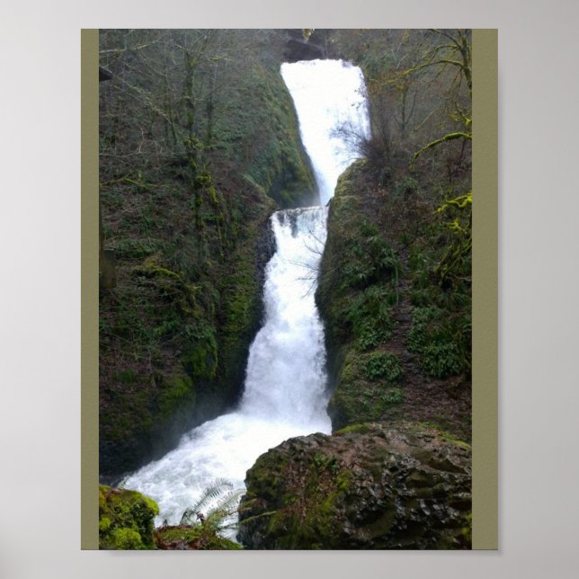 Bridal Veil Falls, OR Poster (Front)
