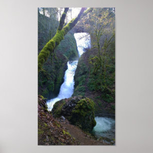 Bridal Veil Falls, OR Poster
