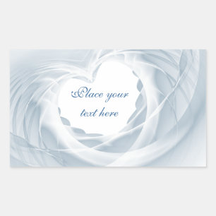 Bridal Veil Rectangular Sticker