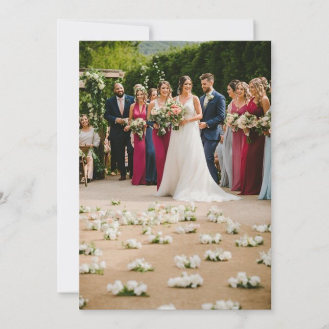 bridal wedding invitation cards  (Front)