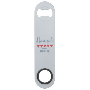 Bridal & Wedding Party 5 Heart Bride
