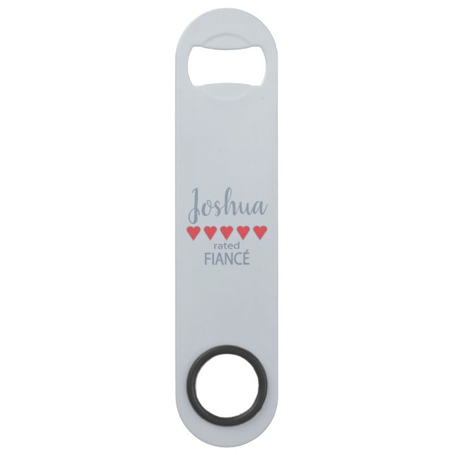 Bridal & Wedding Party 5 Heart Fiance (Front)