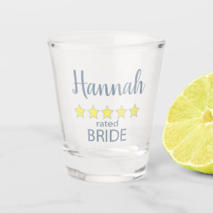Bridal & Wedding Party 5 Star Bride Shot Glass