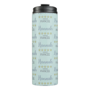 Bridal & Wedding Party 5 Star Fiancee Thermal Tumbler