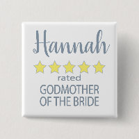 Bridal & Wedding Party 5 Star Godmother of Bride
