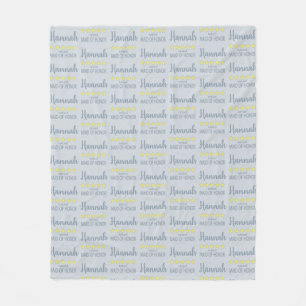 Bridal & Wedding Party 5 Star Maid of Honour Fleece Blanket