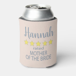Bridal & Wedding Party 5 Star Mother of Bride Can Cooler