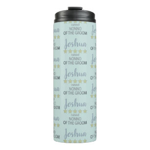 Bridal & Wedding Party 5 Star Nonno of Groom Thermal Tumbler
