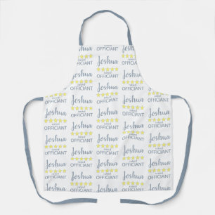 Bridal & Wedding Party 5 Star Officiant Apron