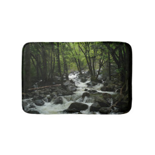 Bridalveil Creek in Yosemite National Park Bath Mat