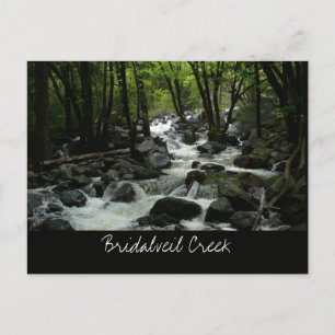 Bridalveil Creek in Yosemite National Park Postcard
