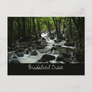 Bridalveil Creek in Yosemite National Park Postcard