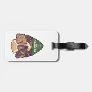 Bridalveil Fall Yosemite National Park Arrowhead Luggage Tag