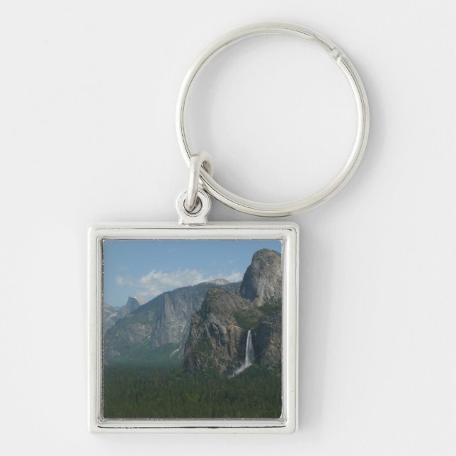 Bridalveil Falls and Half Dome at Yosemite Key Ring (Front)