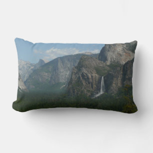 Bridalveil Falls and Half Dome at Yosemite Lumbar Cushion