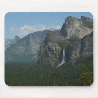 Bridalveil Falls and Half Dome at Yosemite Mouse Pad