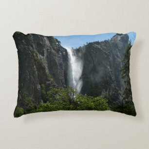 Bridalveil Falls at Yosemite National Park Decorative Cushion