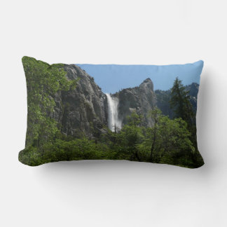 Bridalveil Falls at Yosemite National Park Lumbar Cushion