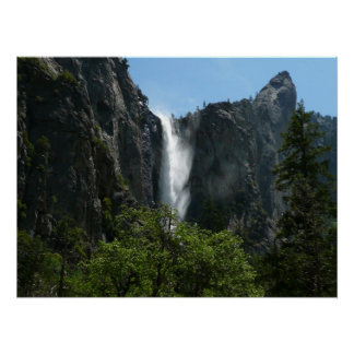 Bridalveil Falls at Yosemite National Park Poster