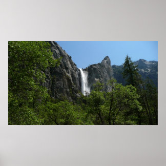 Bridalveil Falls at Yosemite National Park Poster