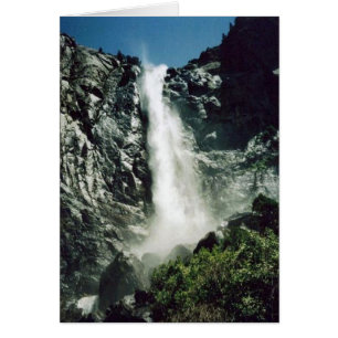 Bridalveil Falls -Yosemite card