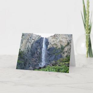 Bridalveil Falls, Yosemite National Park, CA Card