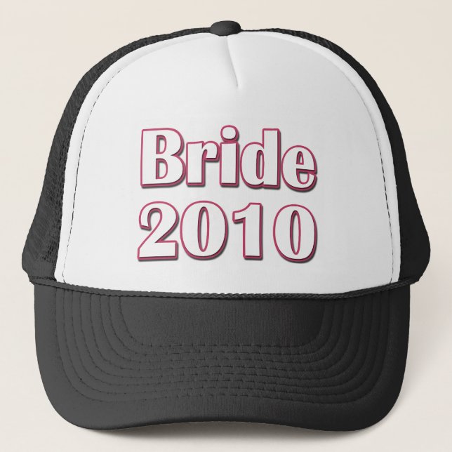 Bride 2010 trucker hat (Front)