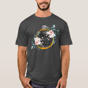 Bride 2022 To Be Married 2022 Engagement Wedding W T-Shirt