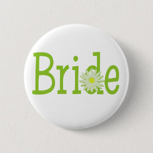 Bride 6 Cm Round Badge