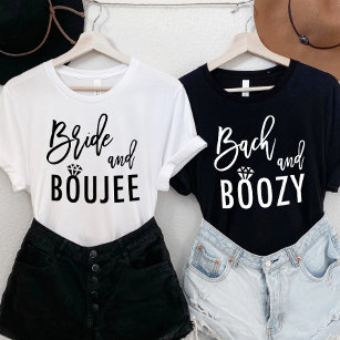 Bride and Boujee Bachelorette Party Bride  T-Shirt