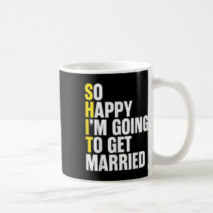 Bride And Groom Couples Funny Engagement Wedding M Coffee Mug