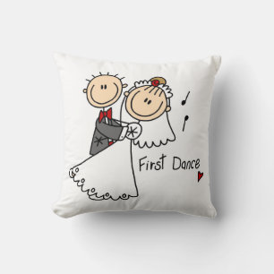 Bride and Groom First Dance T-shirts and gifts Cushion