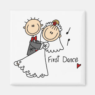 Bride and Groom First Dance T-shirts and gifts Magnet